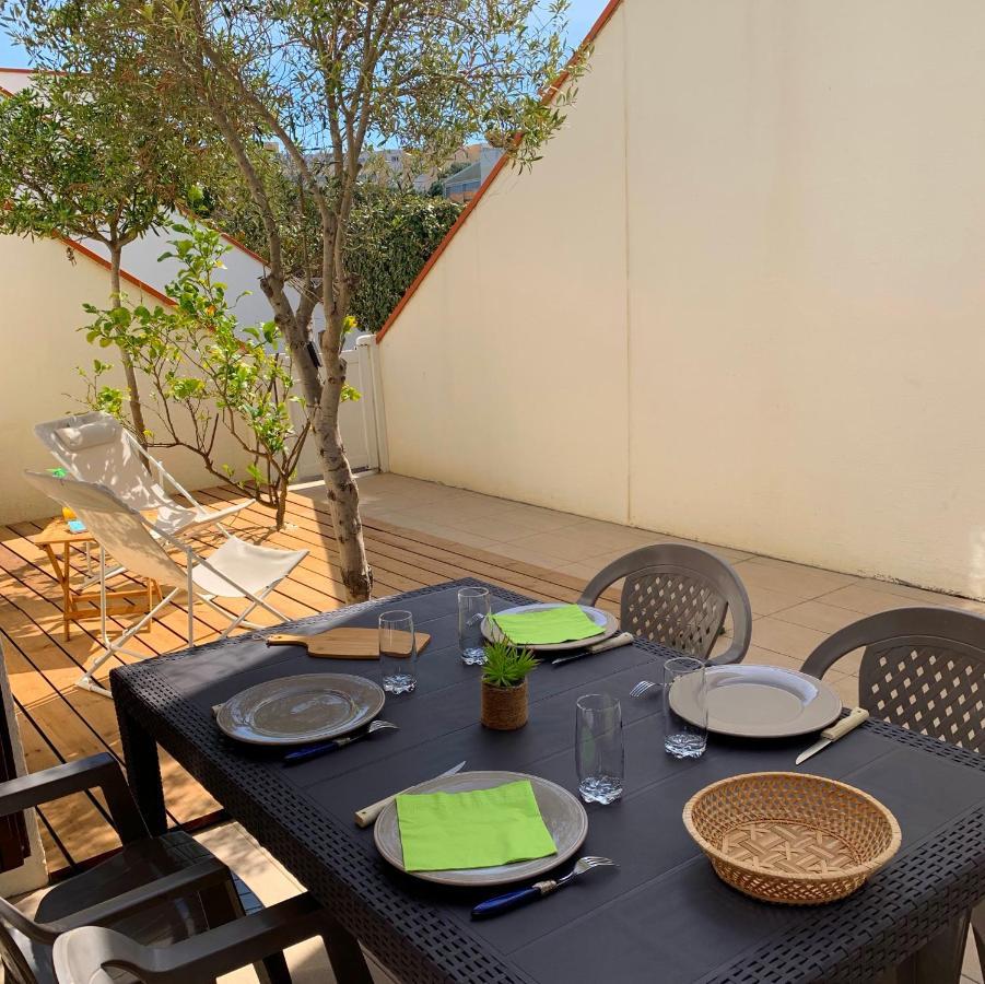 Apartament Les Marines III - Tout Confort - Tout Equipe - En Bord De Mer - Avec Jardin - Proche Commerces Et Animations Le Barcarès Zewnętrze zdjęcie