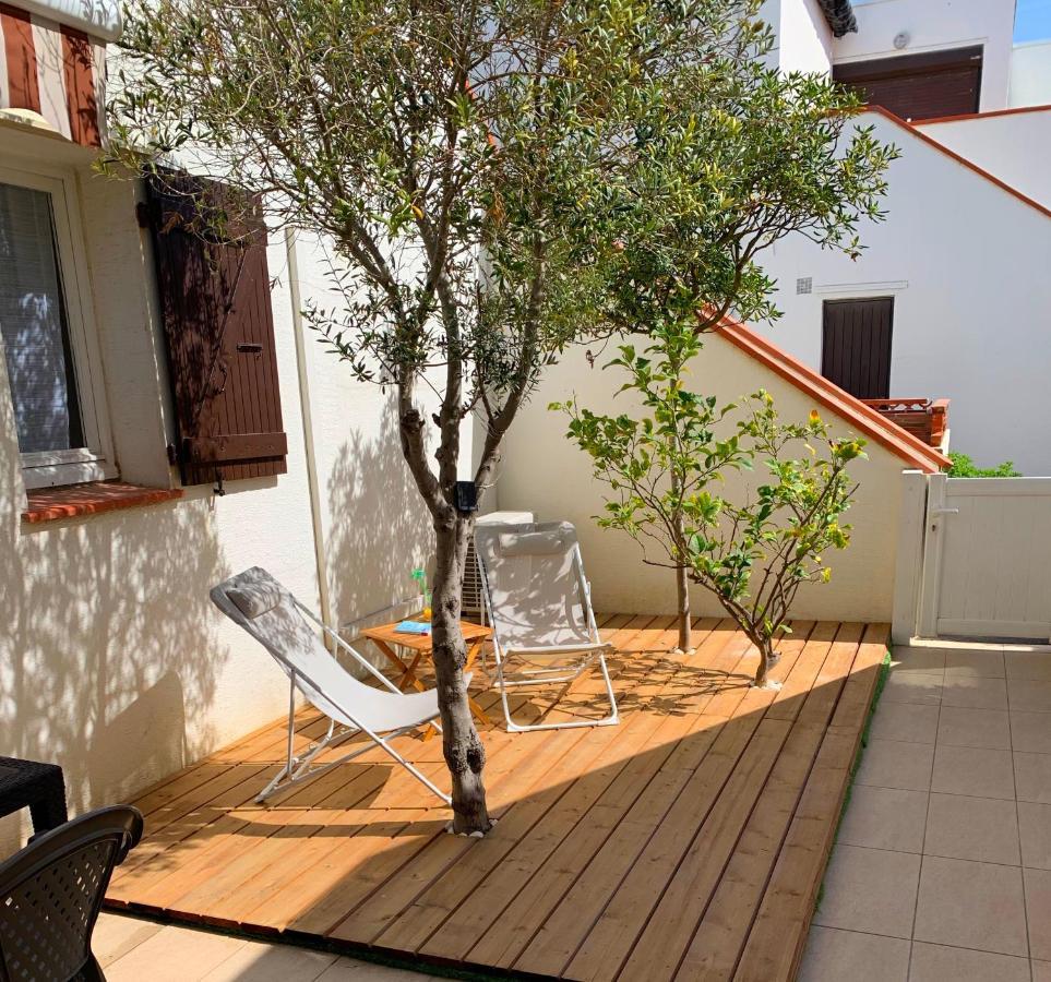Apartament Les Marines III - Tout Confort - Tout Equipe - En Bord De Mer - Avec Jardin - Proche Commerces Et Animations Le Barcarès Zewnętrze zdjęcie